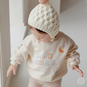 Happy Prince Elody Fleece Lined Baby Sweatshirt