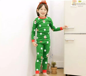 Maykids Green Rudolph PJ