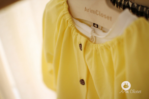 Arim Closet Yellow Baby Cardigan