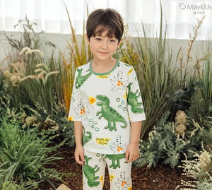 Maykids Baby Big Dino World Organic PJ