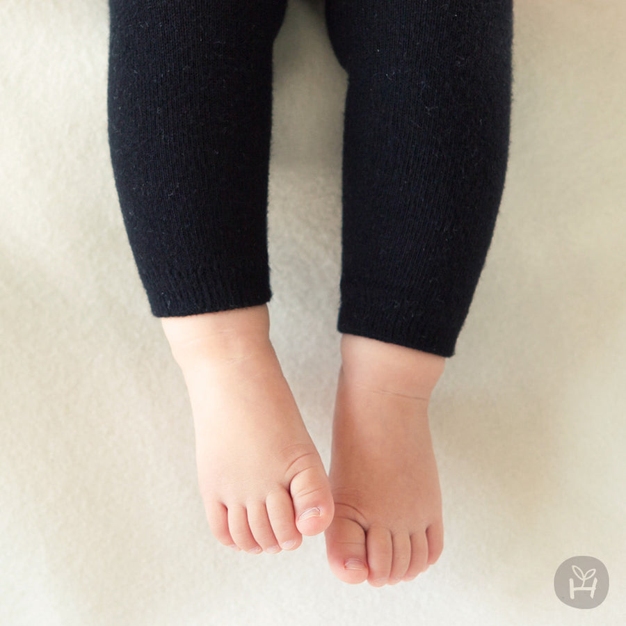 Happy Prince Black Plain Leggings