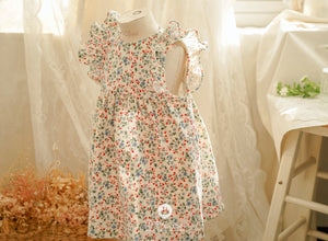 Arim Closet Baby Flower Sleeveless Cotton Dress