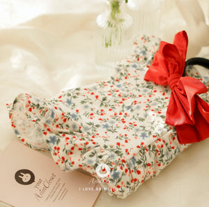 Arim Closet Baby Flower Sleeveless Cotton Dress