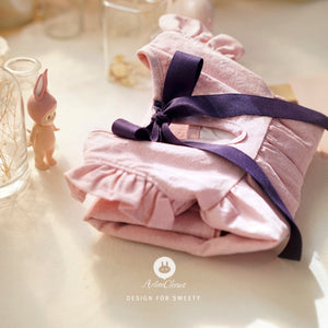 Arim Closet Cotton Baby Pink Dress